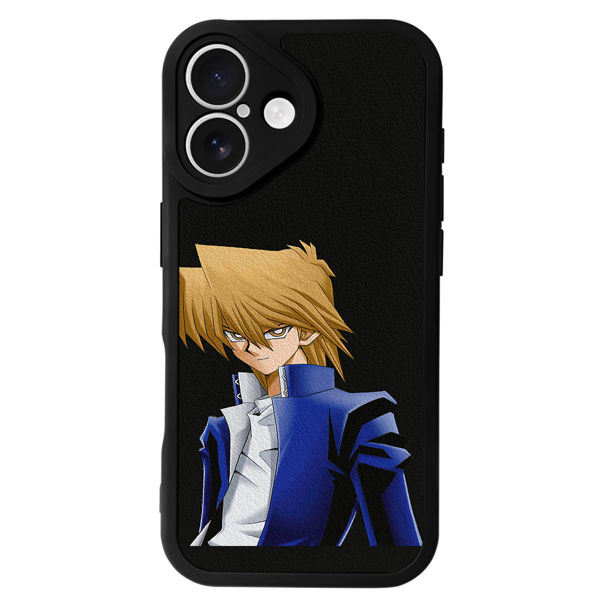遊☆戯☆王 Yu-Gi-Oh! 【iPhone 16シリーズ対応】シリコンスマホケース（レザー調） 材質：シリコン